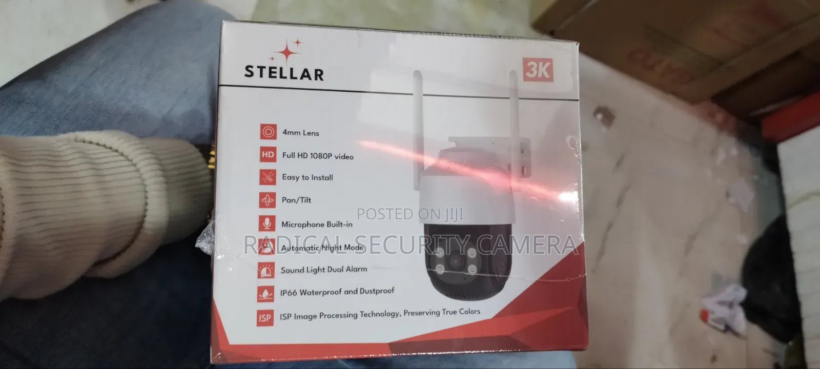 Starlight Fighter 5MP WiFi Outdoor CCTV Camera Color Night Vision