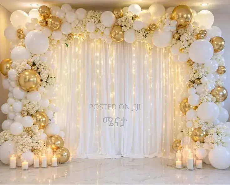 Decor ዲኮር ምርቃት ሰርግ ሽምግልና መልስ ልደት ኒካህ