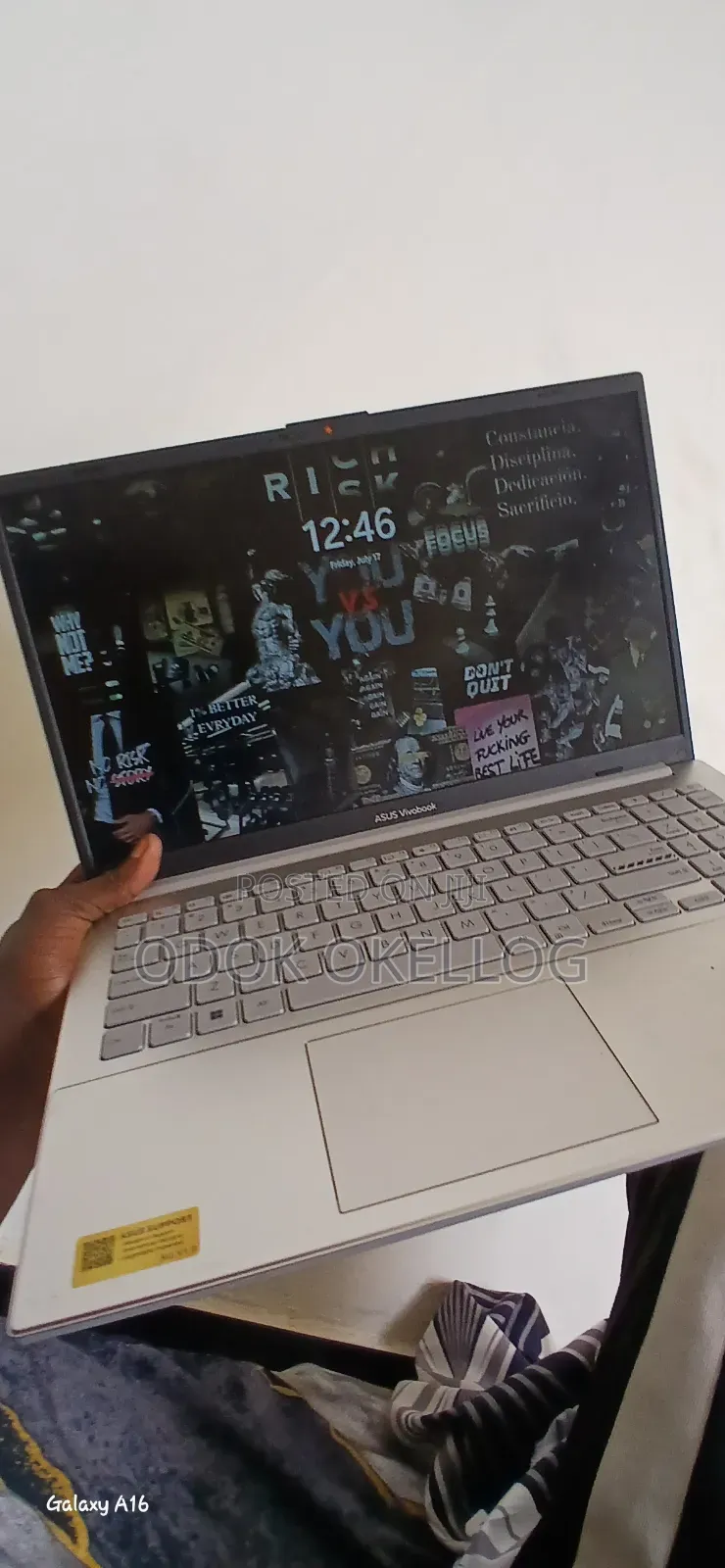 Laptop Asus Vivobook Go 14 8GB Intel Core i3 SSD 512GB