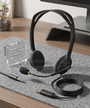 Logitech H111 Stereo Headset With Rotating Microphone