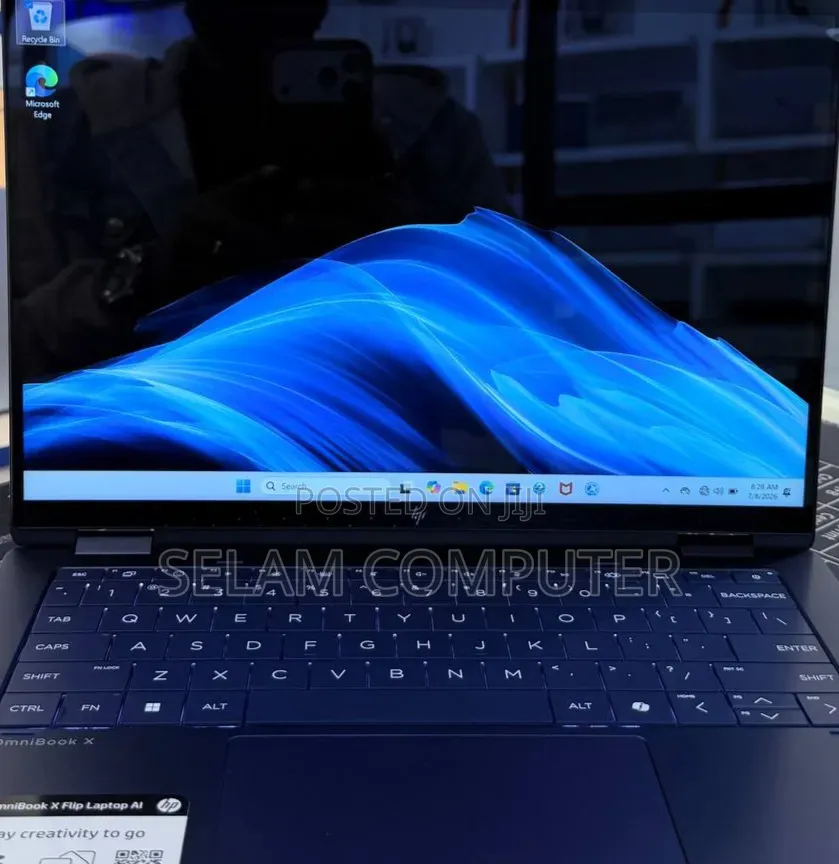 New Laptop HP OmniBook X Flip 14" 16GB Intel Core Ultra 5 SSD 512GB