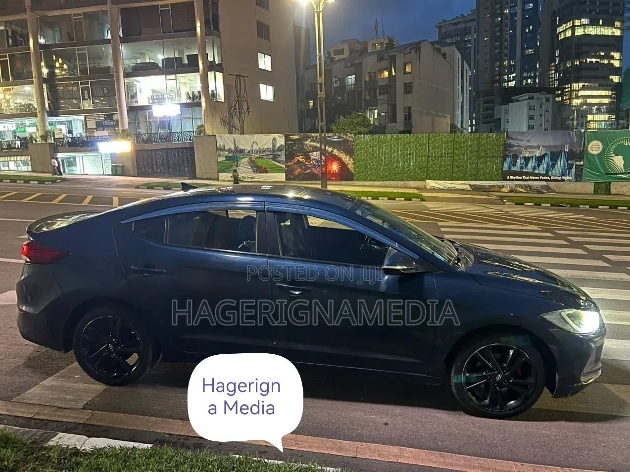 Hyundai Avante 2015 Blue
