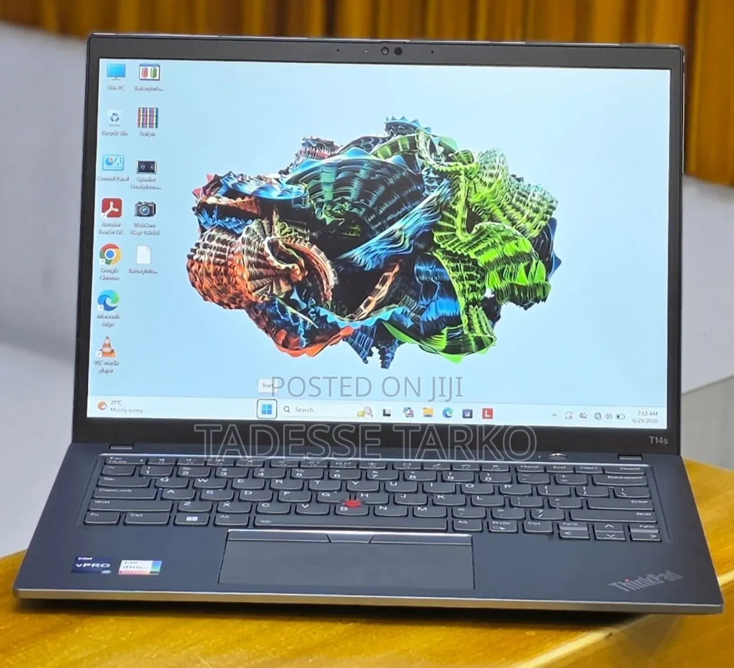 New Laptop Lenovo ThinkPad T14s G4 32GB Intel Core i7 SSD 512GB