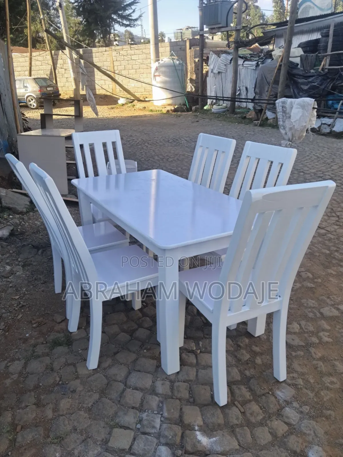 ባለ ስድስት ወንበር Dinning Table