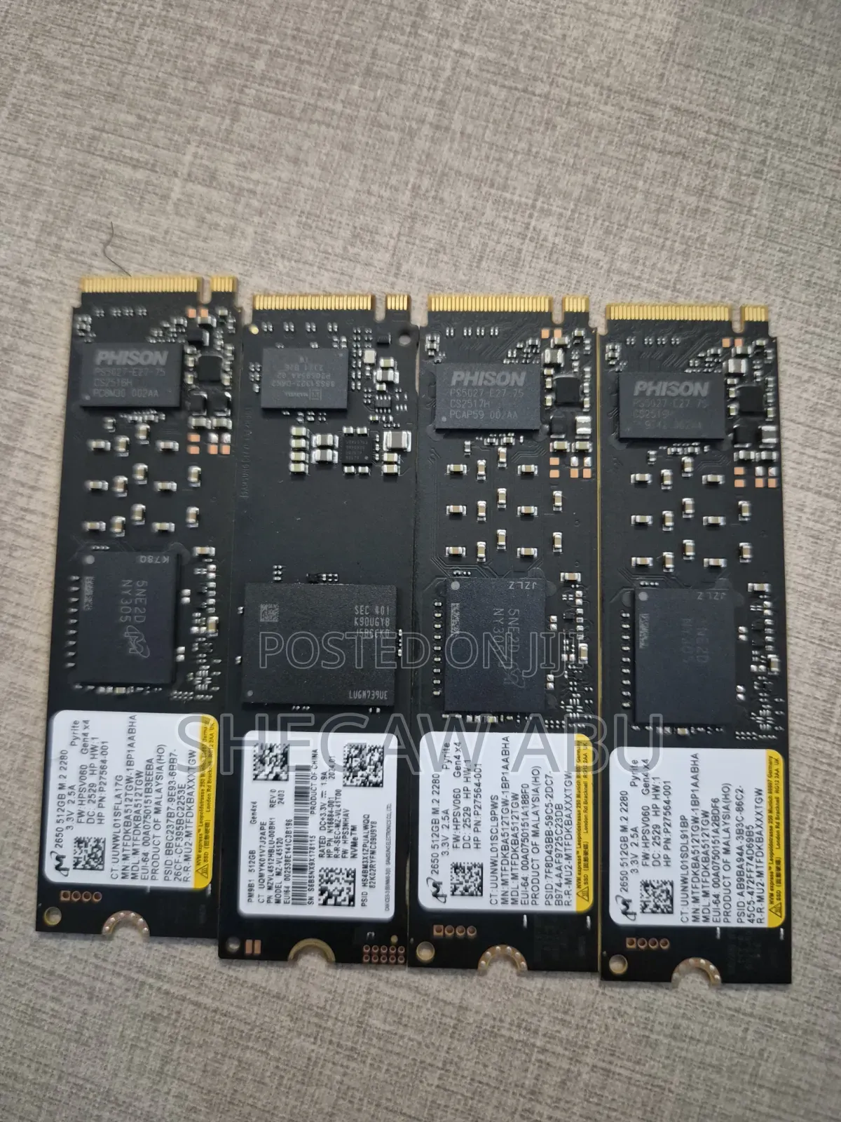 512 SSD Internal Micron Original