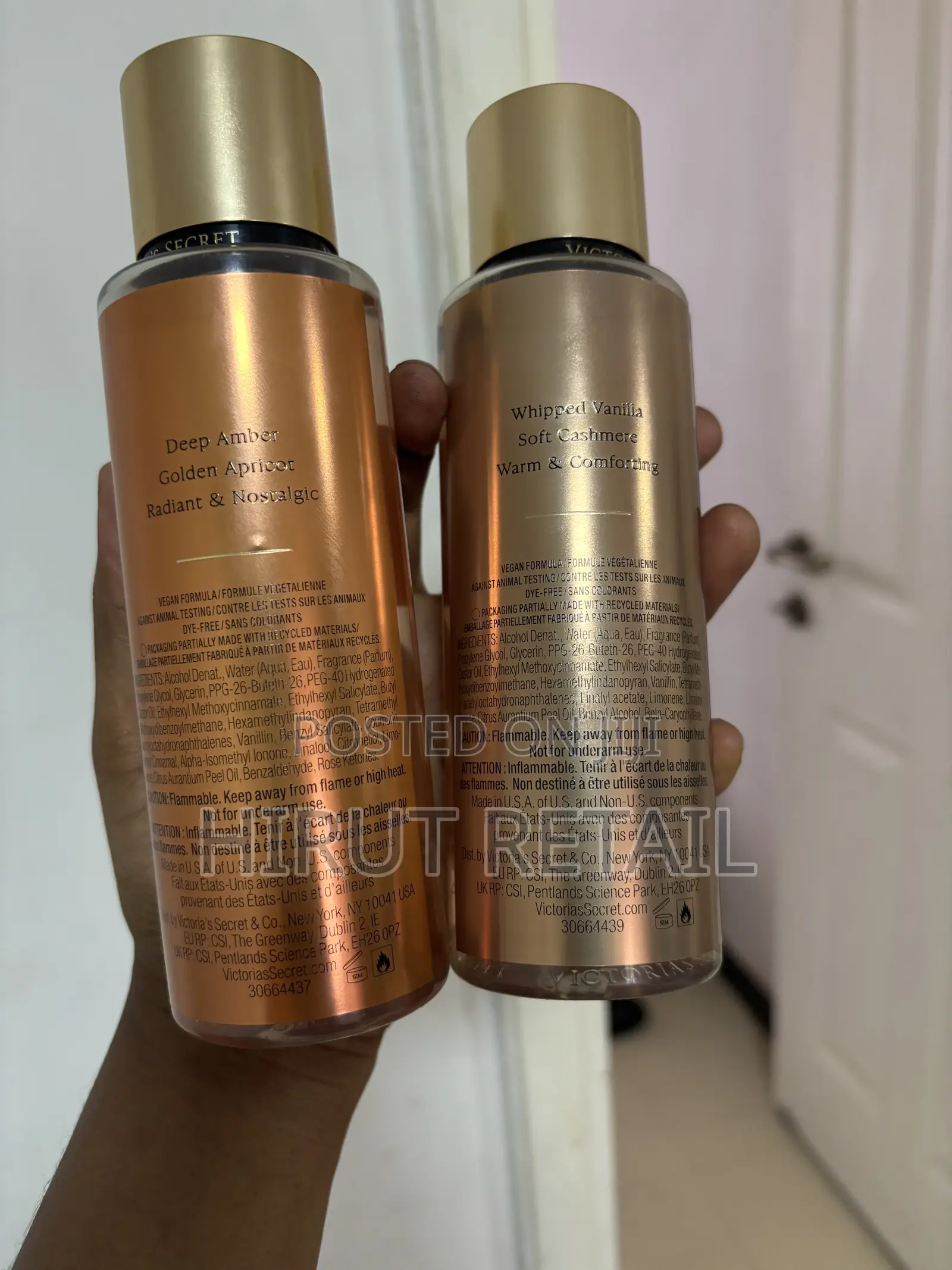 Victoria’s Secrete Bare Vanilla and Amber Romance
