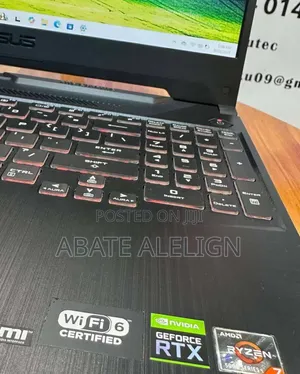 New Laptop Asus TUF Gaming A15 16GB AMD Ryzen 7 SSD 512GB