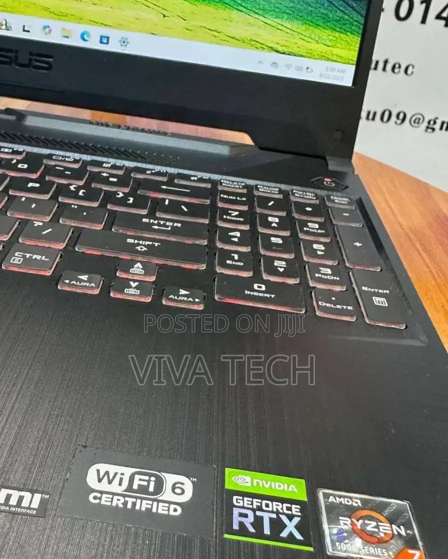 New Laptop Asus TUF Gaming A15 16GB AMD Ryzen 7 SSD 512GB