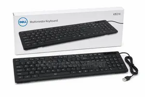 Dell KB216 Multimedia Wired USB Keyboard – Black
