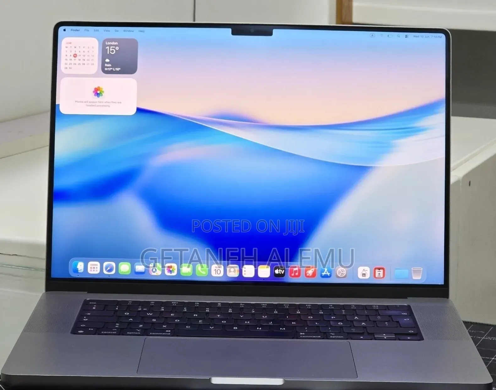 New Laptop Apple MacBook Pro 2021 M1 32GB AMD A10 SSD 1T