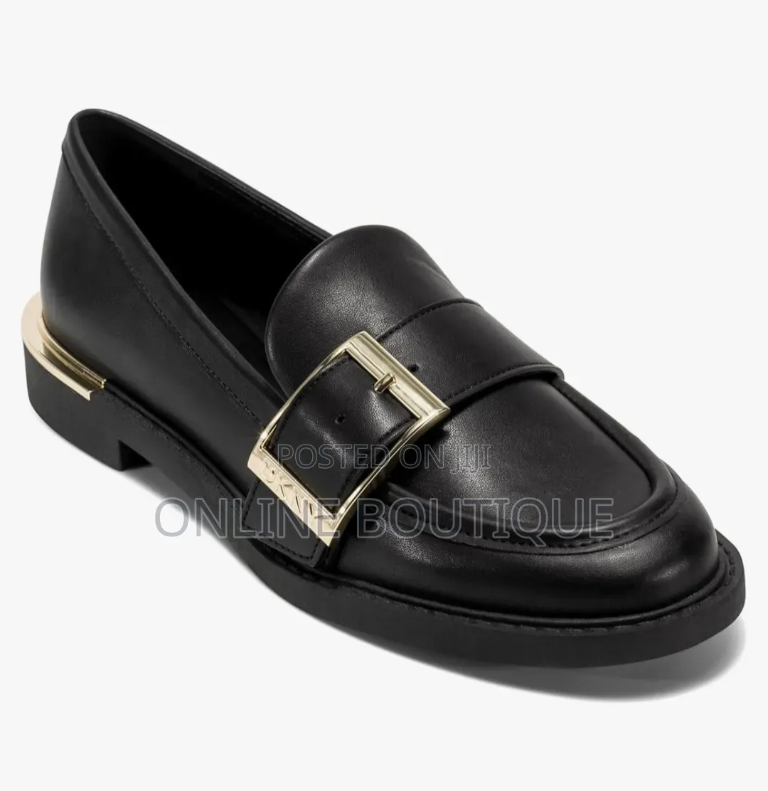 DKNY Women's Ruellia Belt Detail Loafers