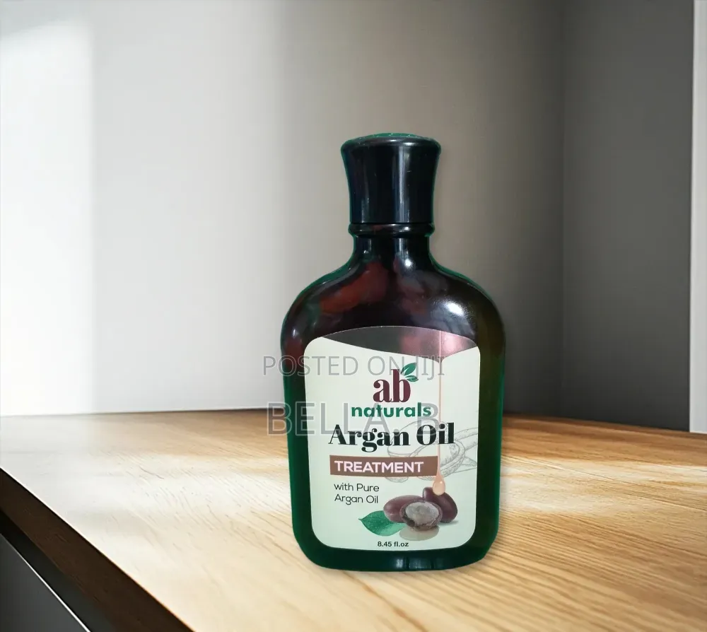 Healthy Hair Starts With Argan Treatment Oil.