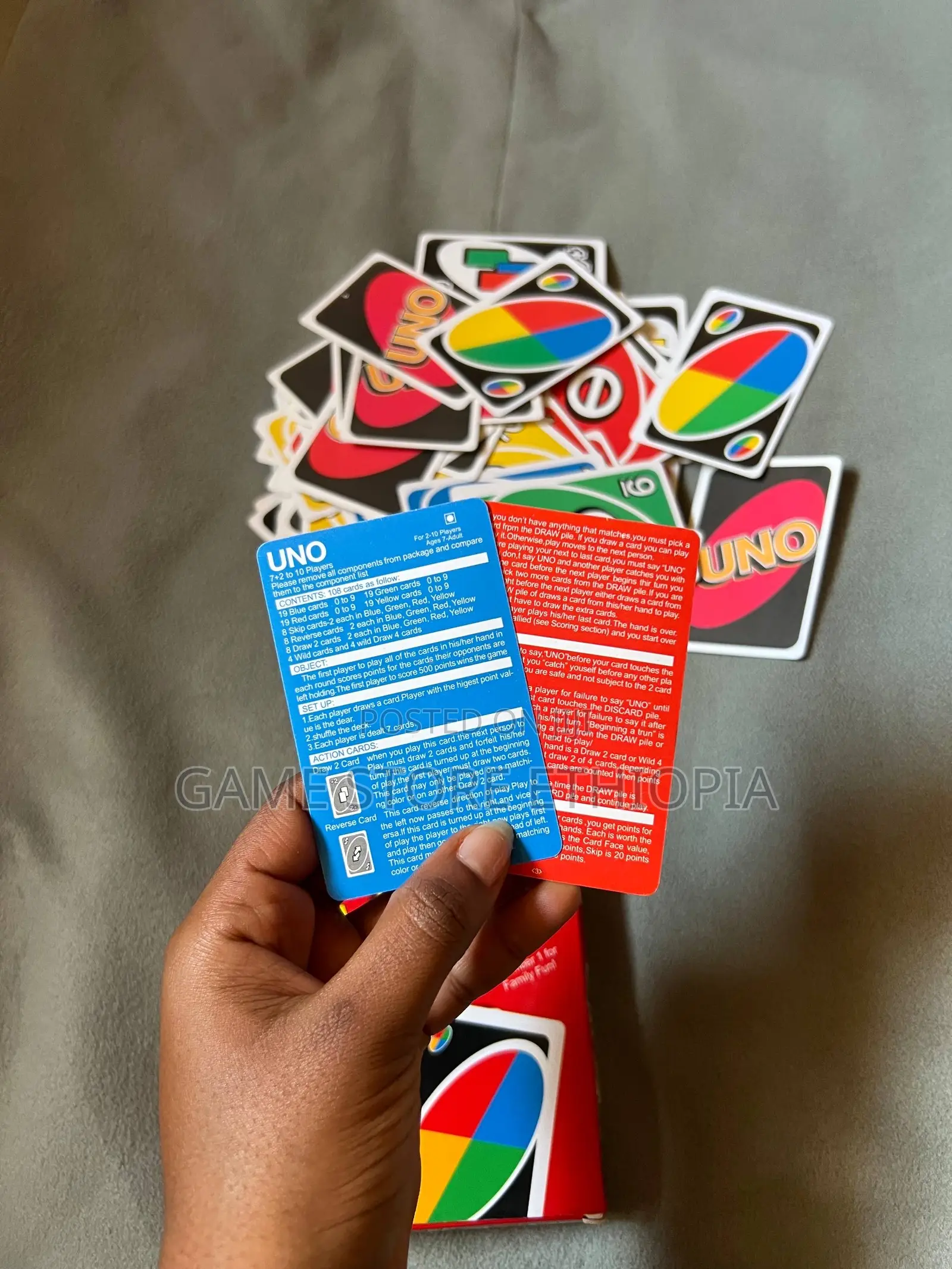 UNO Is the Game for You! ኡኖ ያጫውቱት UNO GAME