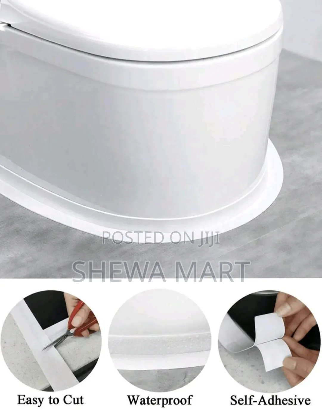 Heavy Duty Self-Adhesive Sealing Tape, 3-in-1 Tape, Adhesive Sealant