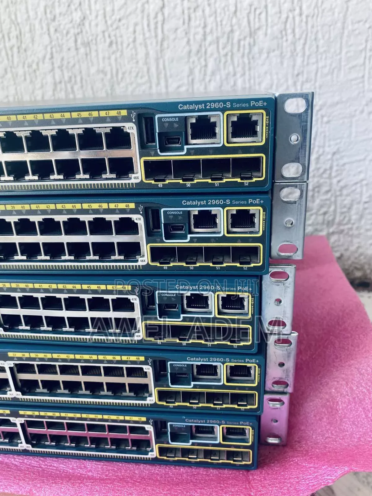 Cisco Catalyst 2960 WS-C2960S-48FPS-L Gigabit PoE+Managed Switches