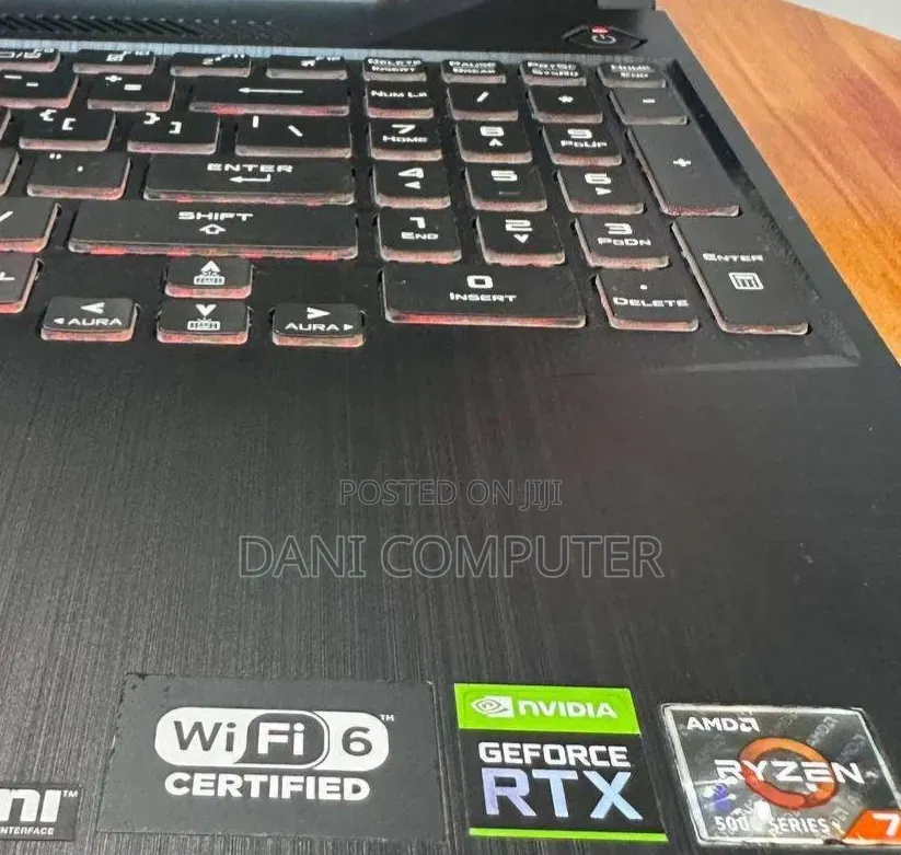 New Laptop Asus TUF Gaming A15 16GB Intel Core i7 SSD 512GB
