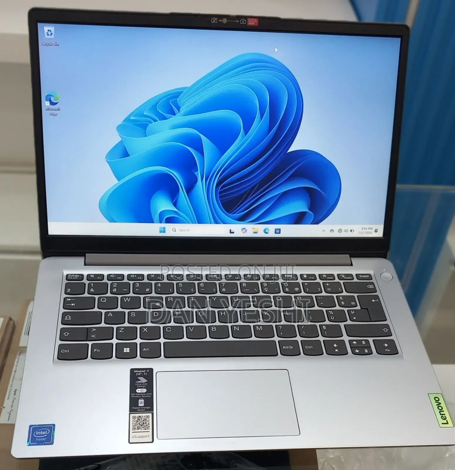 New Laptop Lenovo IdeaPad 1 8GB Intel Celeron SSD 128GB