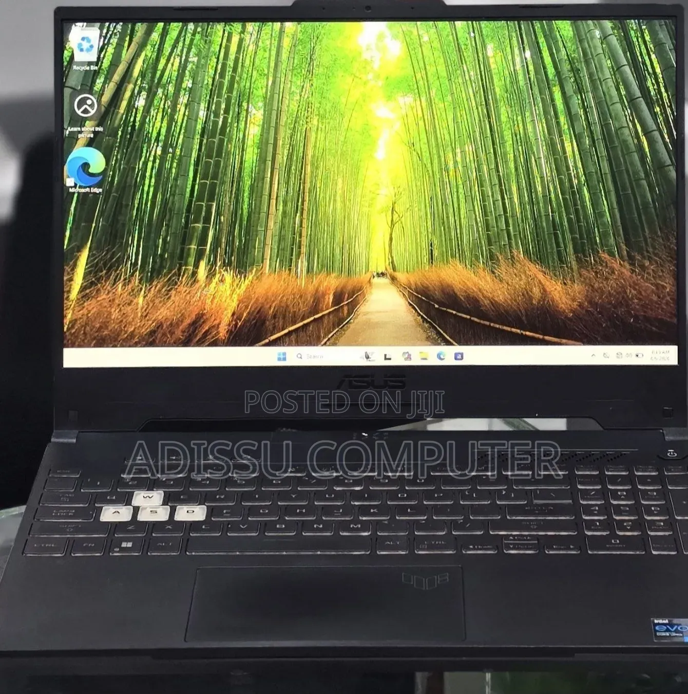 New Laptop Asus TUF Dash F15 8GB Intel Core i7 SSD 512GB