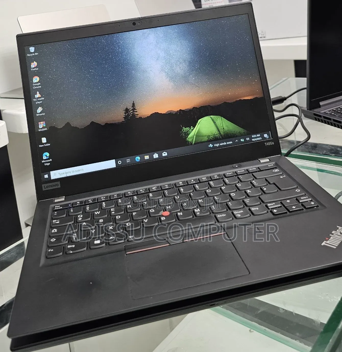 New Laptop Lenovo ThinkPad t495s 16GB AMD Ryzen 7 SSD 512GB