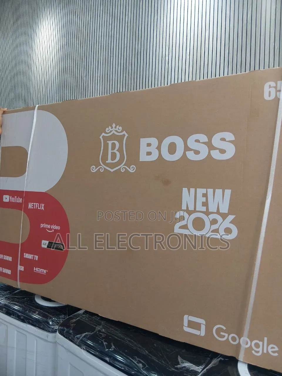 Boss 75 Inch Google New 2026 TV