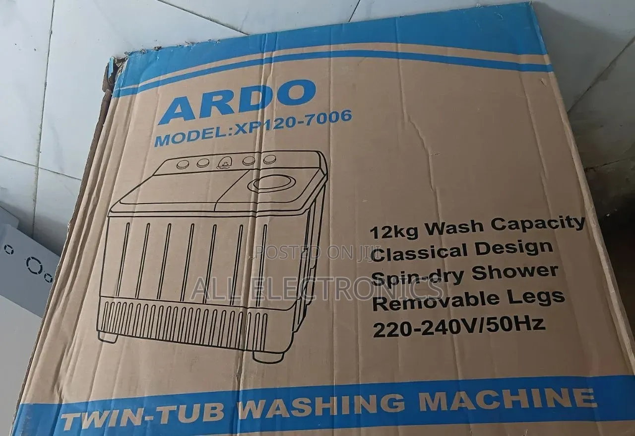 12"kg Ardo Washing Machine