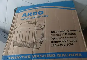 12"kg Ardo Washing Machine