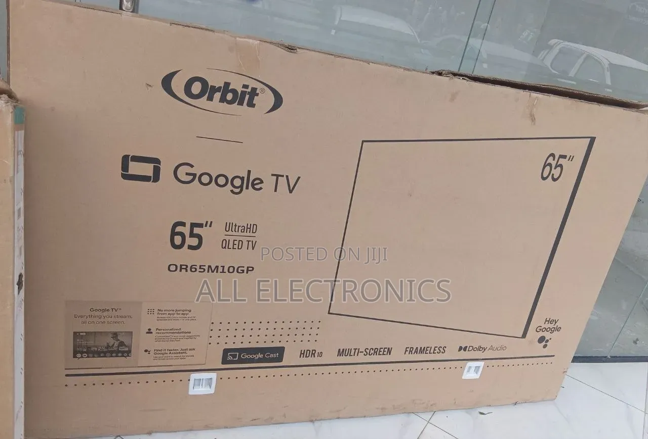 Orbit 65" Google TV Frameless Multi Screen