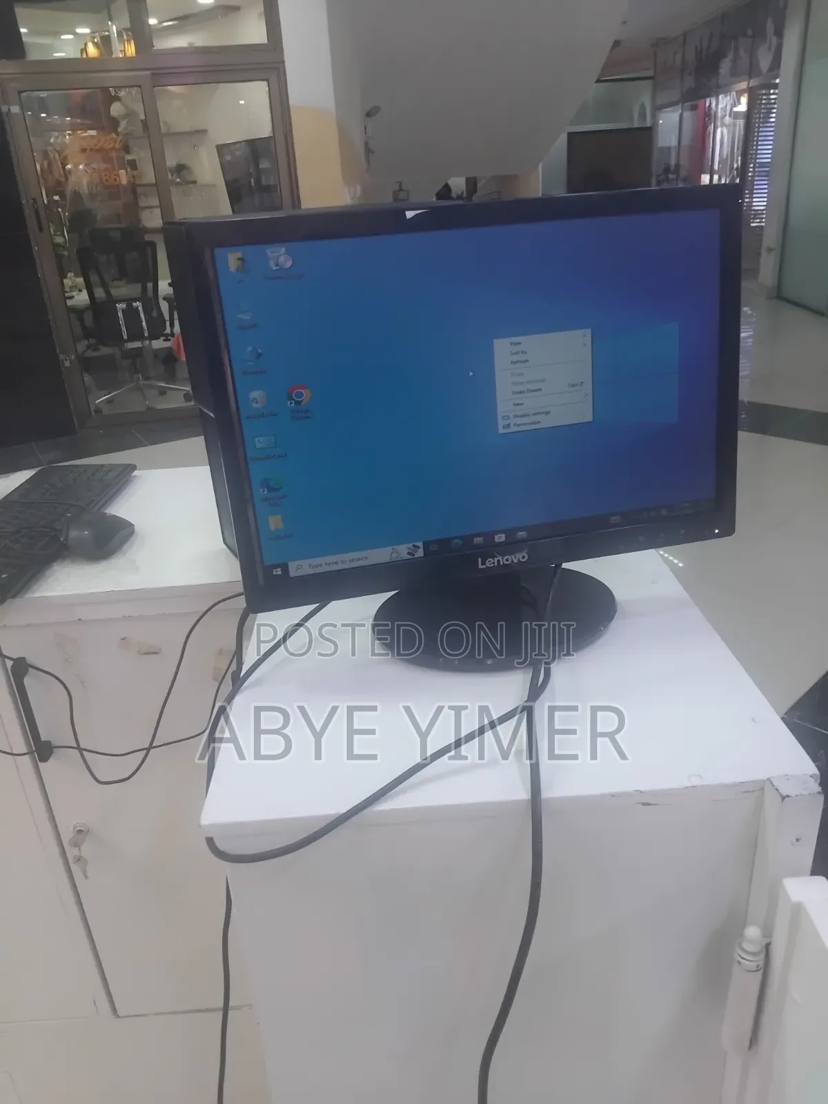 New Desktop Computer Lenovo ThinkCentre 24 8GB Intel Core i3 HDD 500GB