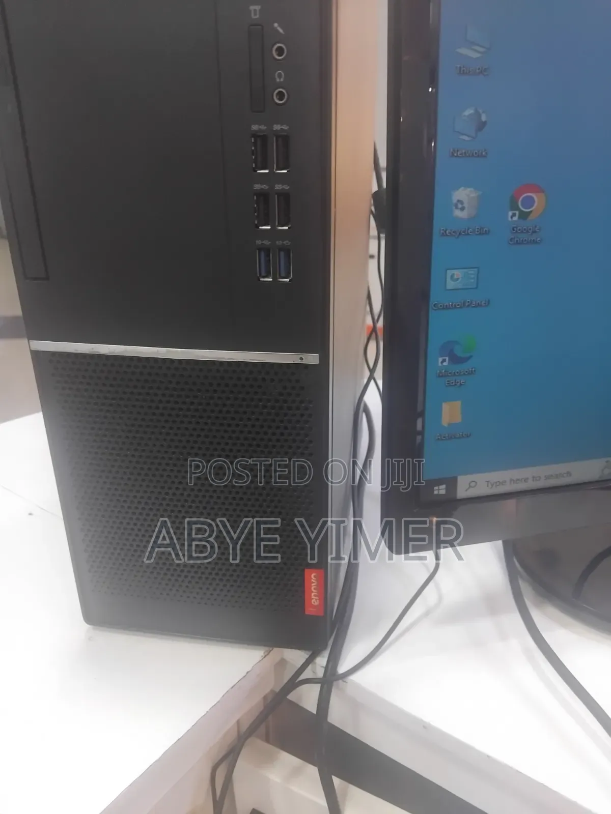 New Desktop Computer Lenovo ThinkCentre 24 8GB Intel Core i3 HDD 500GB