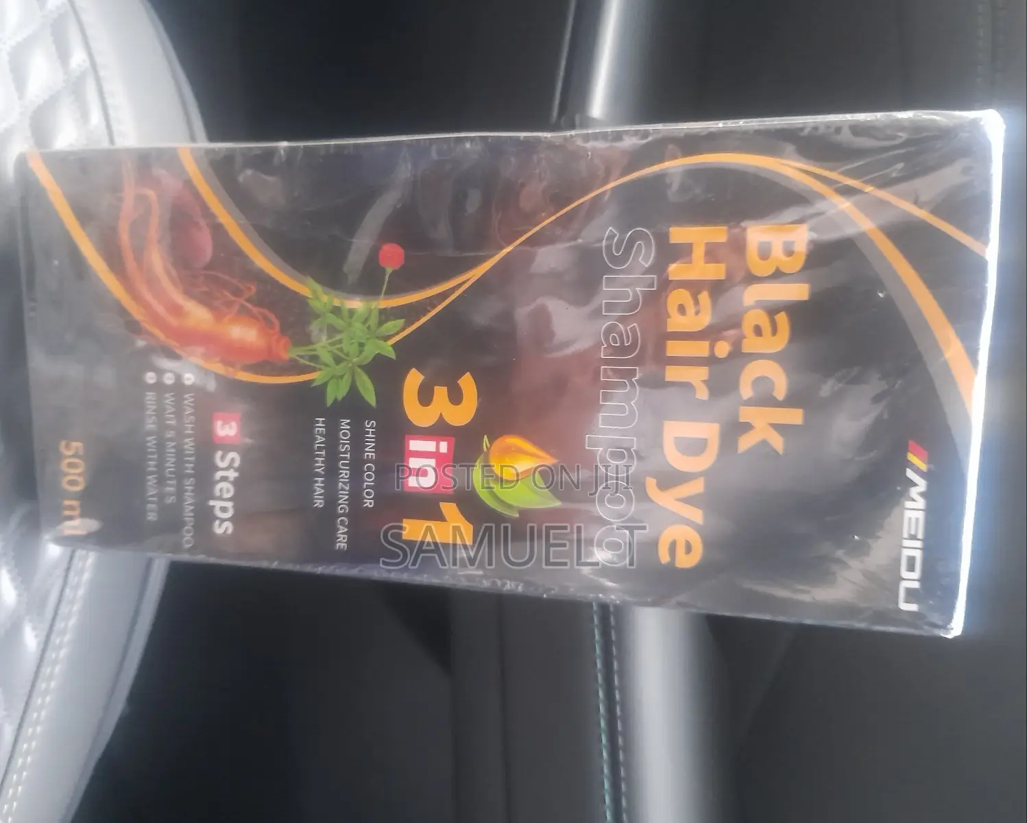 MEIDU Black Hair Dye Shampoo