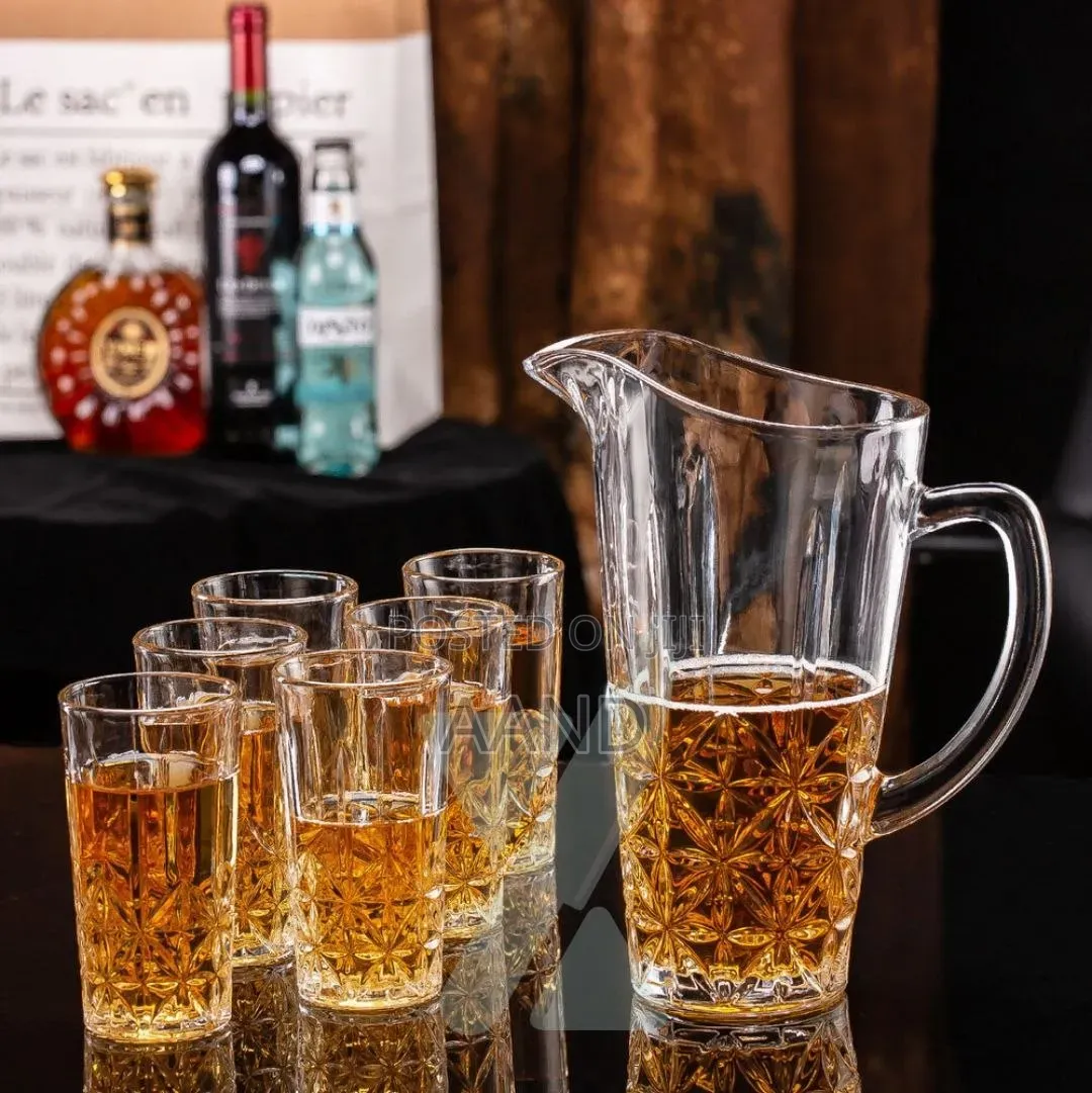 Glass Water/Juice Pitcher