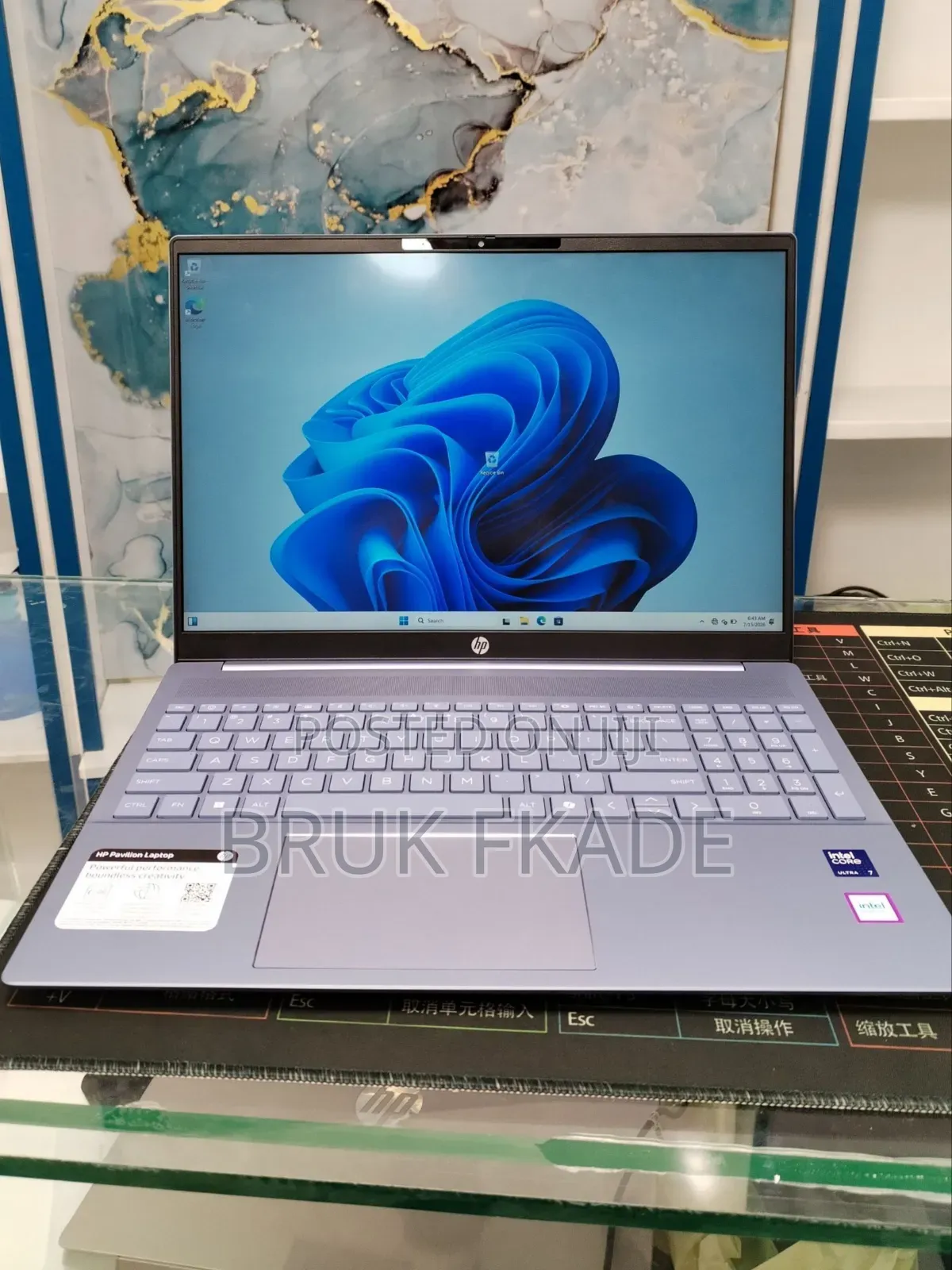 New Laptop HP Pavilion 15 16GB Intel Core Ultra 7 SSD 1T