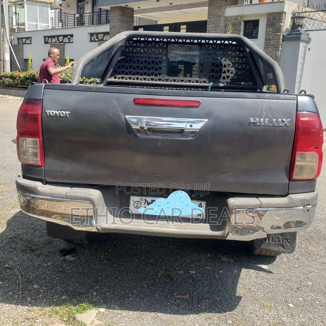 Toyota Hilux 2017 Matt Black