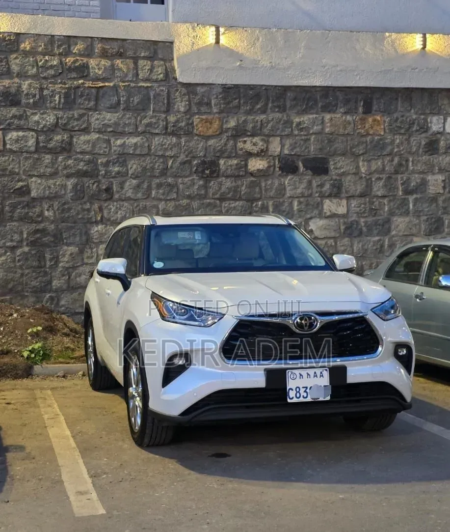 Toyota Highlander Hybrid 2025 White