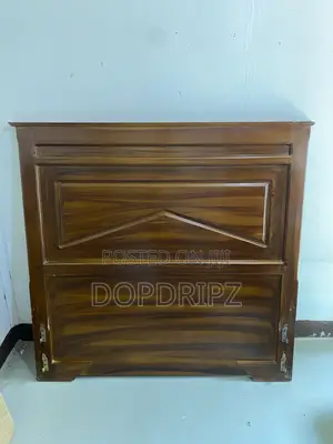 ባለ 1.20 ሜትር Bed የእንጨት አልጋ ከነ ኮመዲኖ