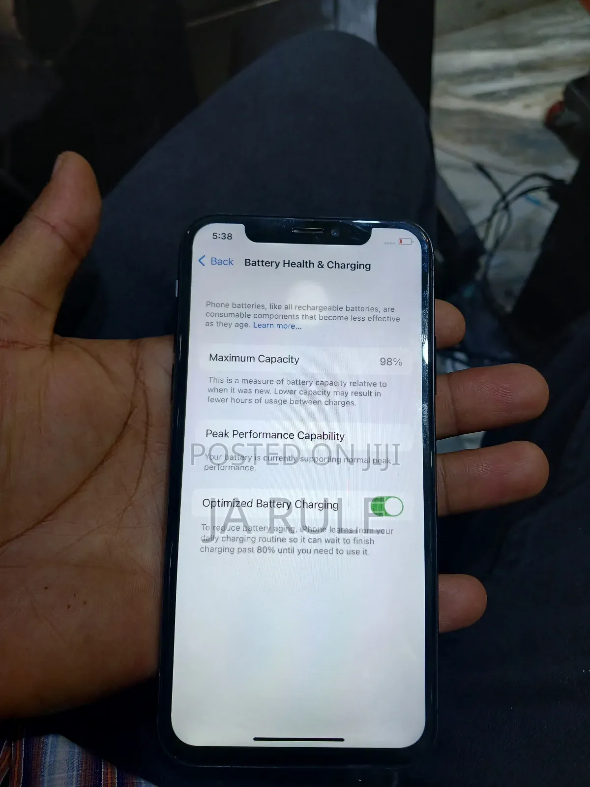 Apple iPhone X 64 GB Black