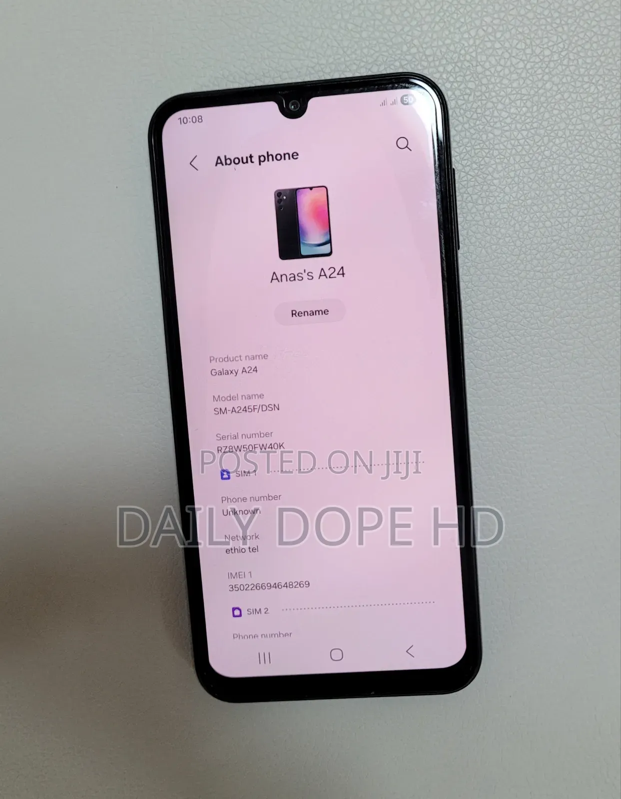 Samsung Galaxy A24 128 GB Black