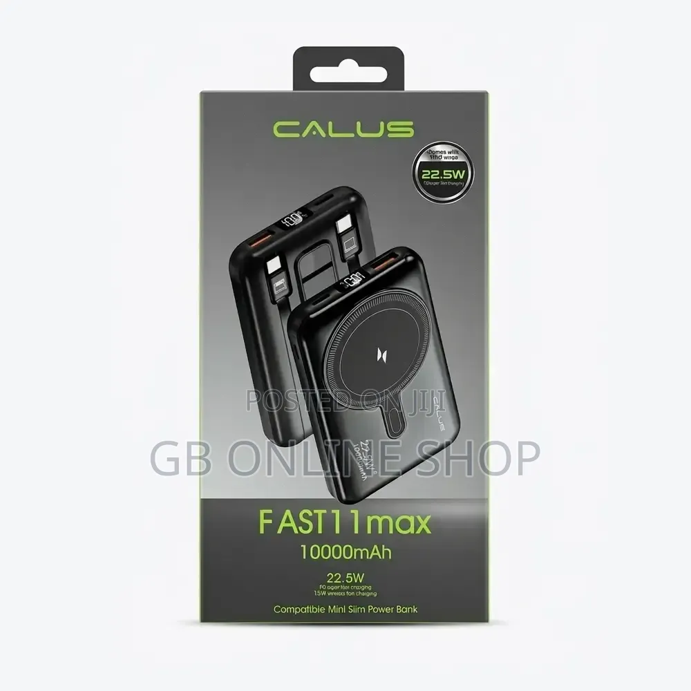 Calus Fast11Max 10000mAh Wireless Charging Power Bank