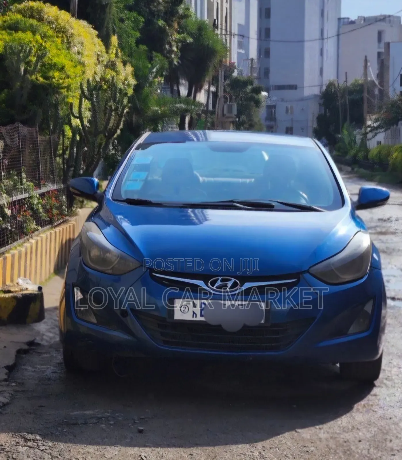 Hyundai Avante 2016 Blue