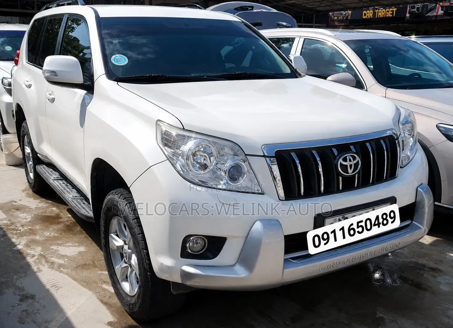 Toyota Land Cruiser Prado 2011 White