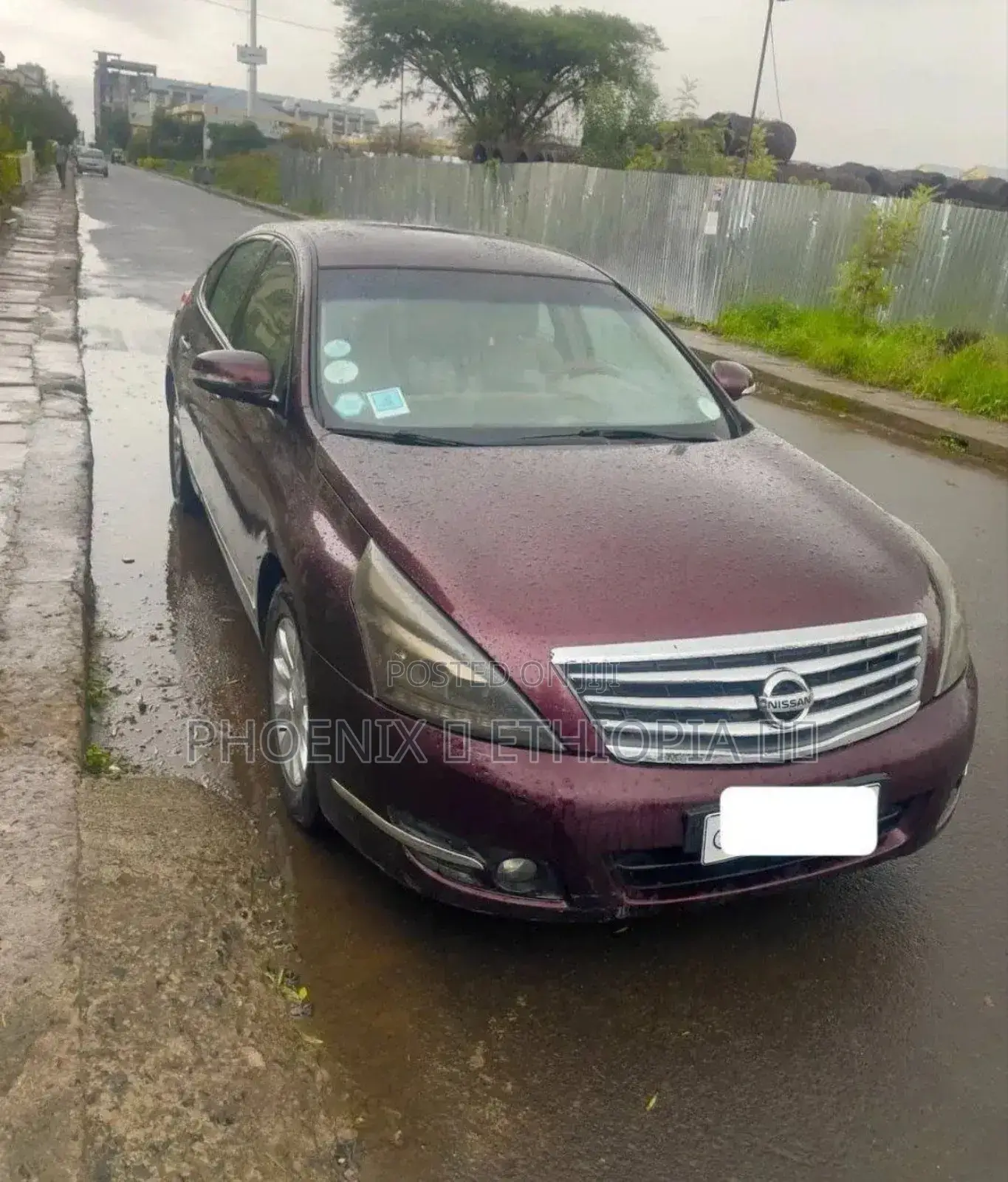 Nissan Teana 2010 Burgundy