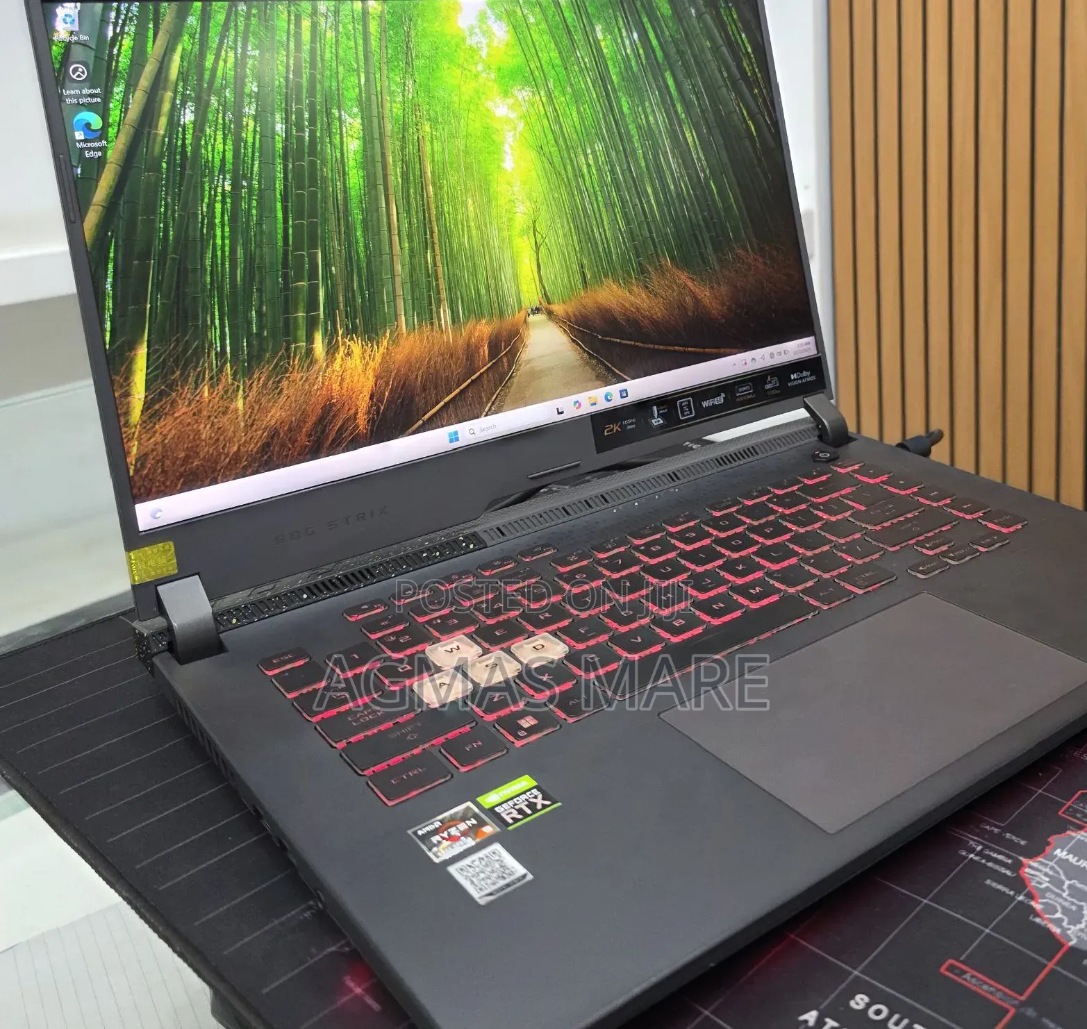 New Laptop Asus ROG Strix G16 G614 16GB AMD Ryzen 9 SSD 512GB