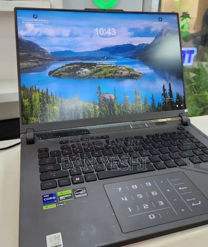 New Laptop Asus ROG Strix G16 G614 16GB Intel Core i9 SSD 1T