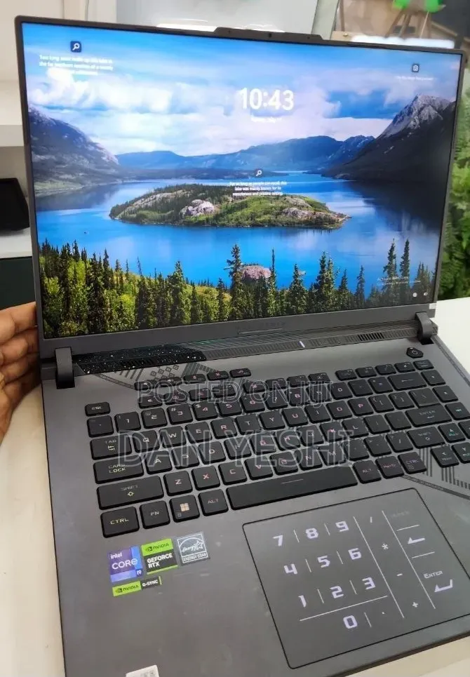 New Laptop Asus ROG Strix G16 G614 16GB Intel Core i9 SSD 1T