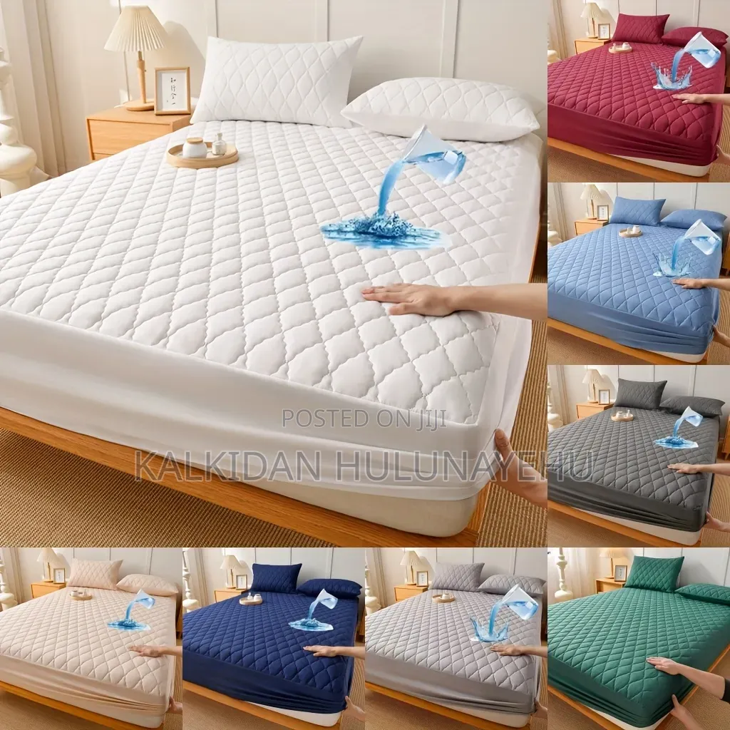 100% Waterproof Bed Cover - 100% ዉሃ የማያስተላልፍ አንሶላ