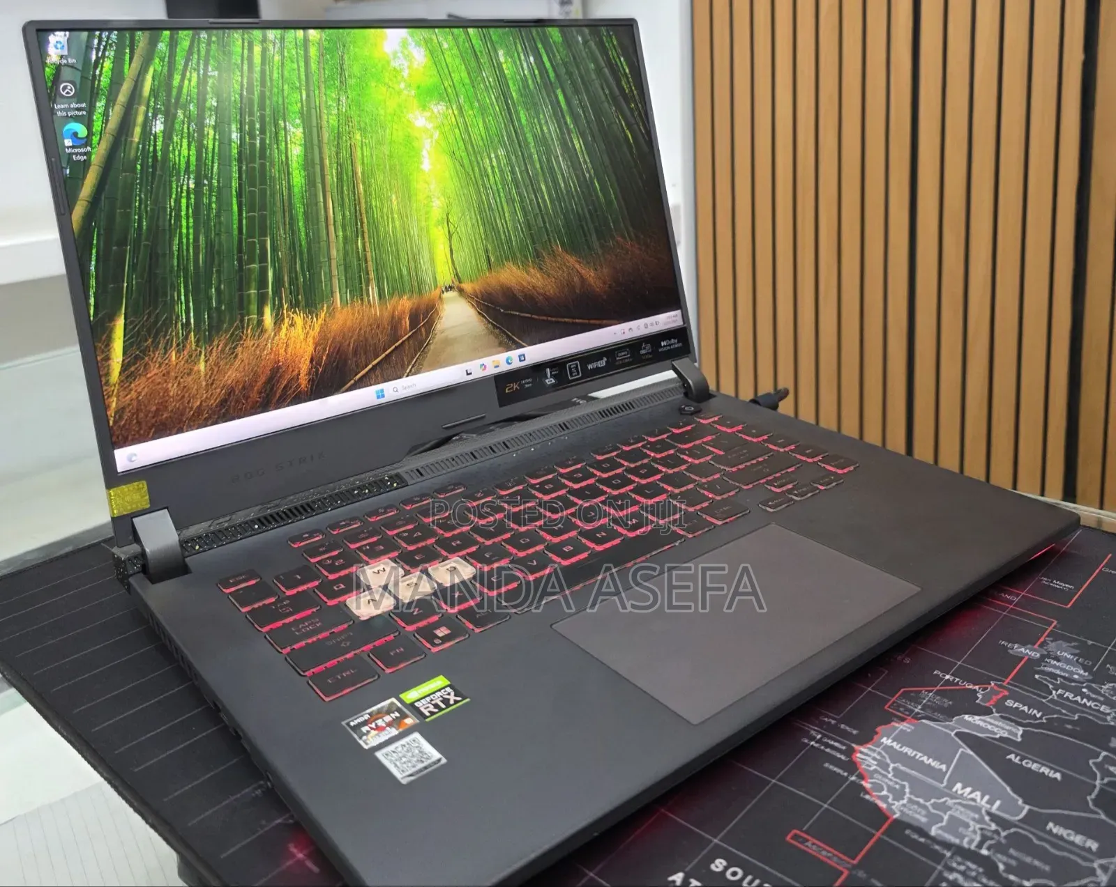 New Laptop Asus ROG Strix G16 G614 32GB AMD Ryzen 9 SSD 512GB