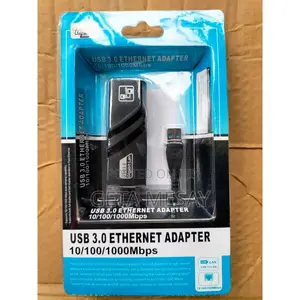 USB 3.0 to Gigabit Ethernet Adapter High-Speed USB Type-a to RJ45 LAN