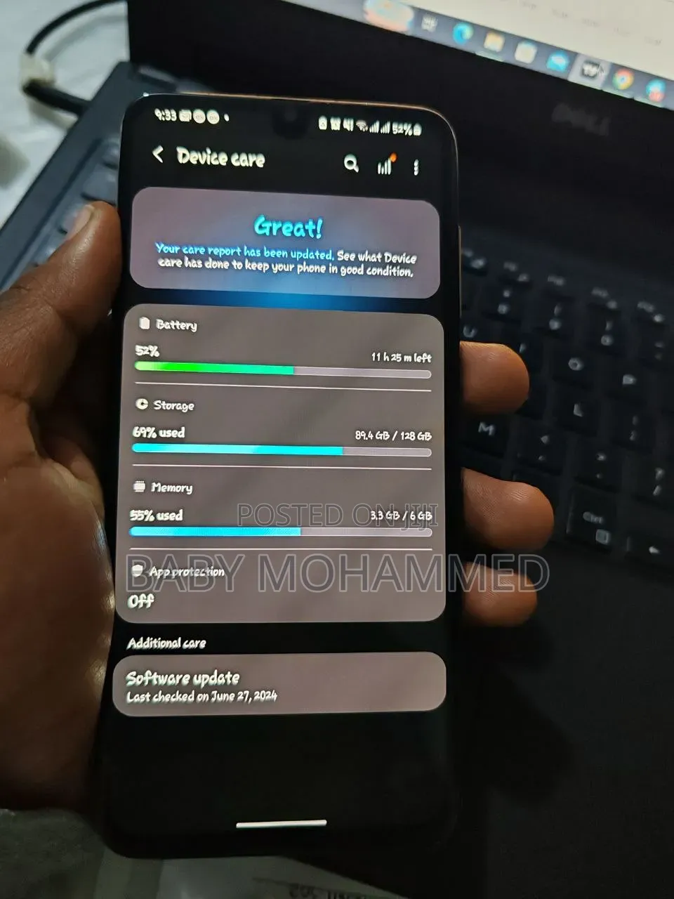 Samsung Galaxy A70 128 GB White