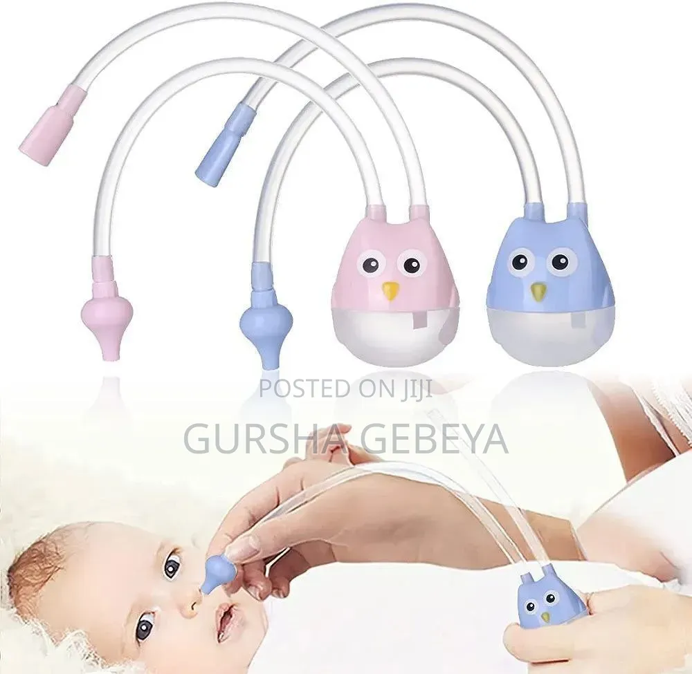 Baby Nasal Aspirator Set ከልጆች አፍንጫ ዉስጥ ፈሳሽ ማዉጫ