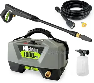 Lutian Electric High Pressure Washer Features Compact Gray and Green